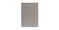 Tapis 230x160cm, design F025A coloris argent - Confort et élégance pour votre intérieur