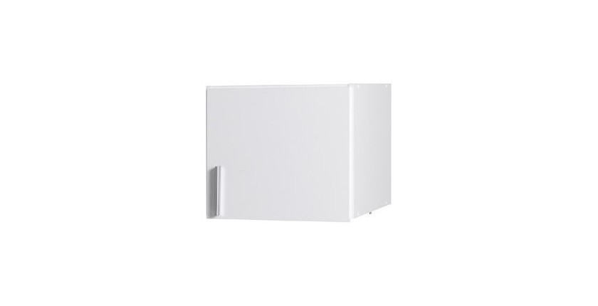 Surmeuble d'armoire une porte collection FLEX, coloris blanc brillant