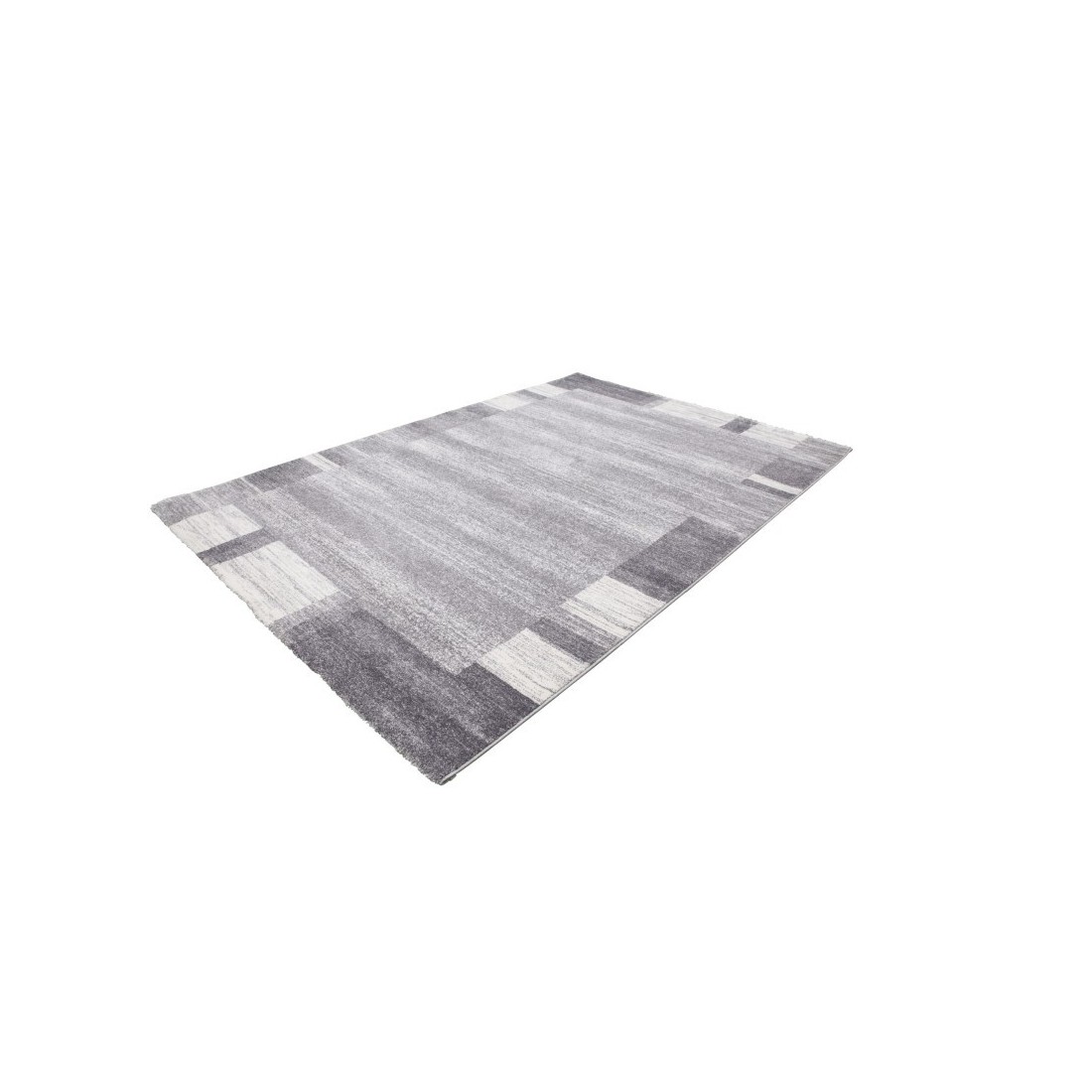 Tapis 290x200cm, design F005G coloris argent - Confort et élégance pour votre intérieur