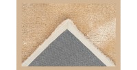 Tapis 150x80cm, design G008R coloris beige - Confort et élégance pour votre intérieur