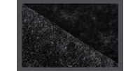 Tapis 150x80, design G008R coloris graphite - Confort et élégance pour votre intérieur