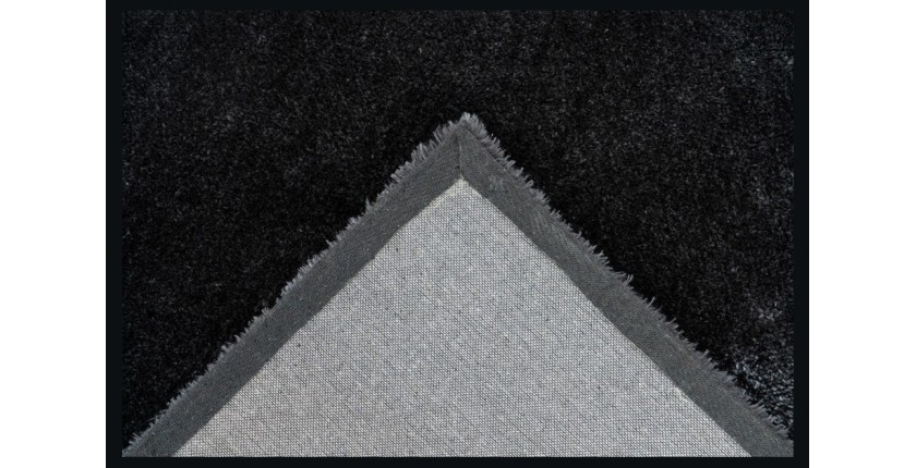 Tapis 170x120cm, design G008R coloris graphite - Confort et élégance pour votre intérieur