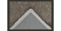 Tapis 230x160cm, design G008R coloris argent - Confort et élégance pour votre intérieur