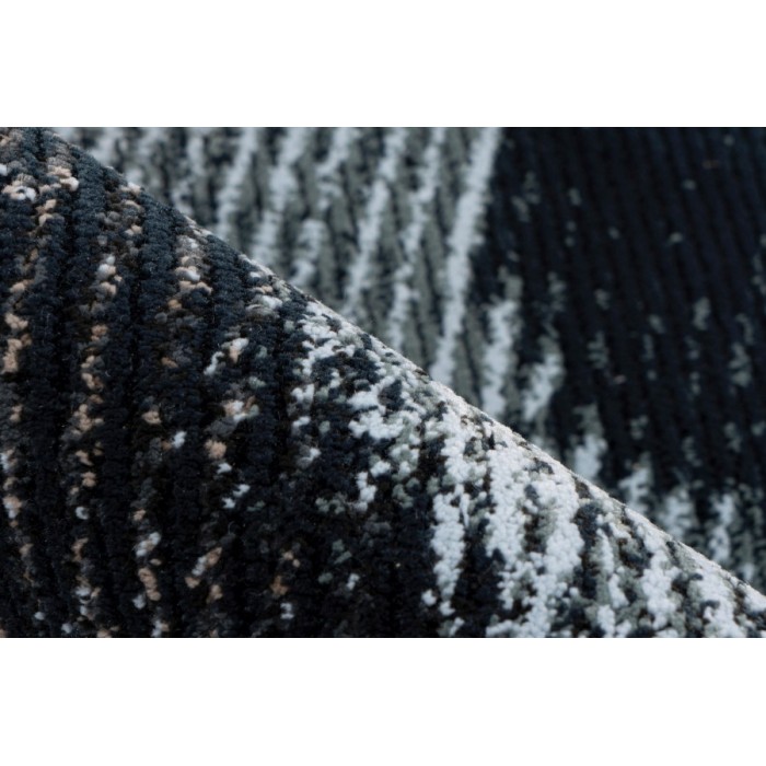 Tapis 290x200cm, design G108A coloris bleu pétrole - Confort et élégance pour votre intérieur