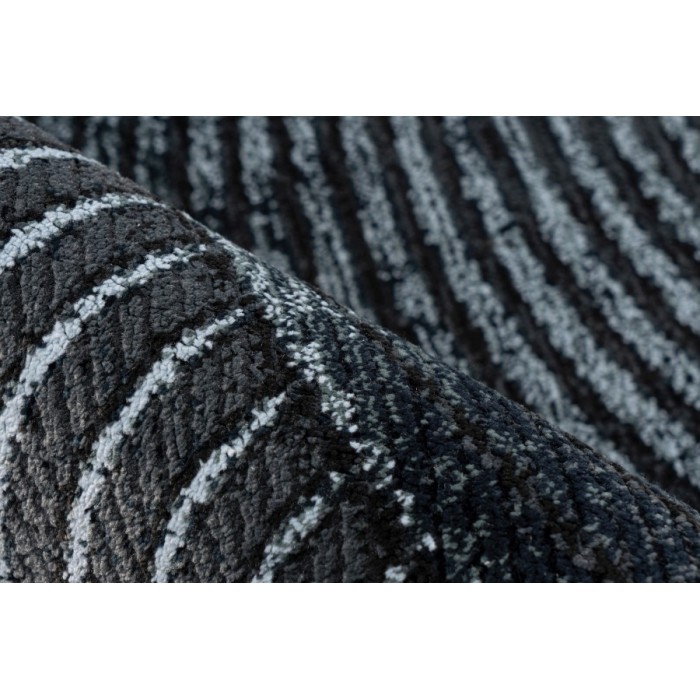 Tapis 150x80cm, design G208A coloris bleu pétrole - Confort et élégance pour votre intérieur