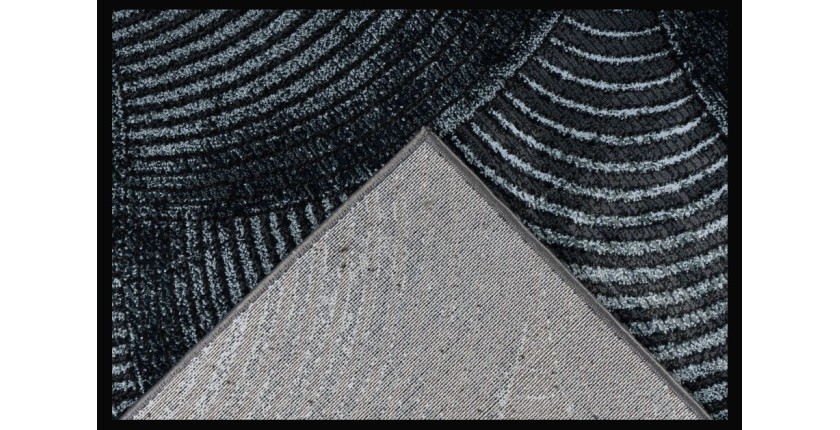 Tapis 150x80cm, design G208A coloris bleu pétrole - Confort et élégance pour votre intérieur