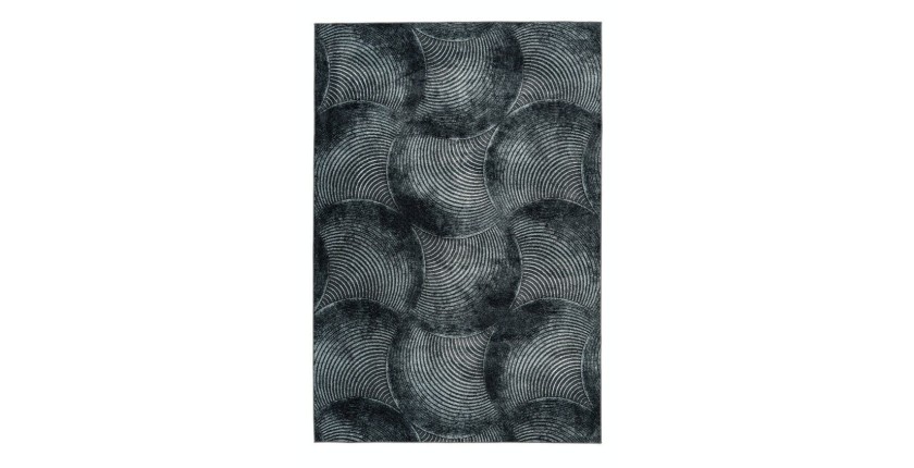 Tapis 150x80cm, design G208A coloris bleu pétrole - Confort et élégance pour votre intérieur