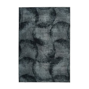 Tapis 150x80cm, design G208A coloris bleu pétrole - Confort et élégance pour votre intérieur