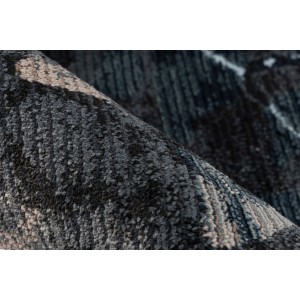 Tapis 230x160cm, design G308A coloris bleu pétrole - Confort et élégance pour votre intérieur