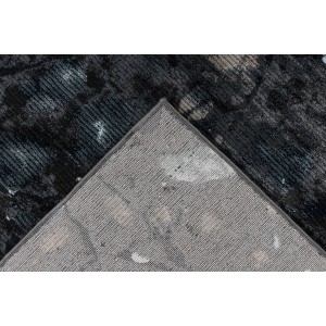 Tapis 230x160cm, design G308A coloris bleu pétrole - Confort et élégance pour votre intérieur
