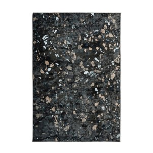 Tapis 230x160cm, design G308A coloris bleu pétrole - Confort et élégance pour votre intérieur
