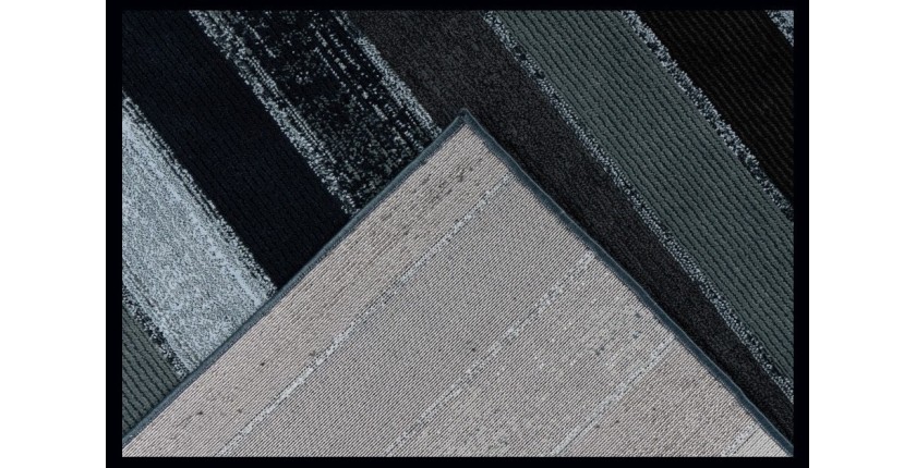 Tapis 150x80cm, design G408A coloris bleu pétrole - Confort et élégance pour votre intérieur