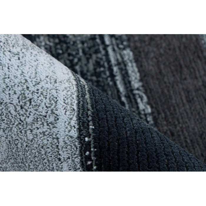 Tapis 170x120cm, design G408A coloris bleu pétrole - Confort et élégance pour votre intérieur