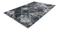 Tapis 170x120cm, design G508A coloris bleu pétrole - Confort et élégance pour votre intérieur