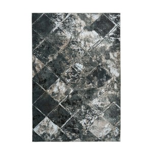 Tapis 170x120cm, design G508A coloris bleu pétrole - Confort et élégance pour votre intérieur