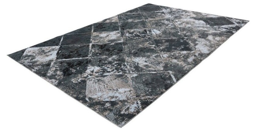 Tapis 230x160cm, design G508A coloris bleu pétrole - Confort et élégance pour votre intérieur