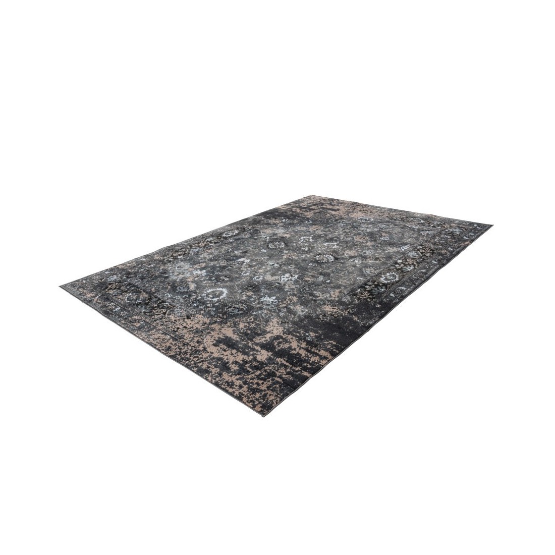 Tapis 170x120cm, design G708A coloris bleu pétrole - Confort et élégance pour votre intérieur