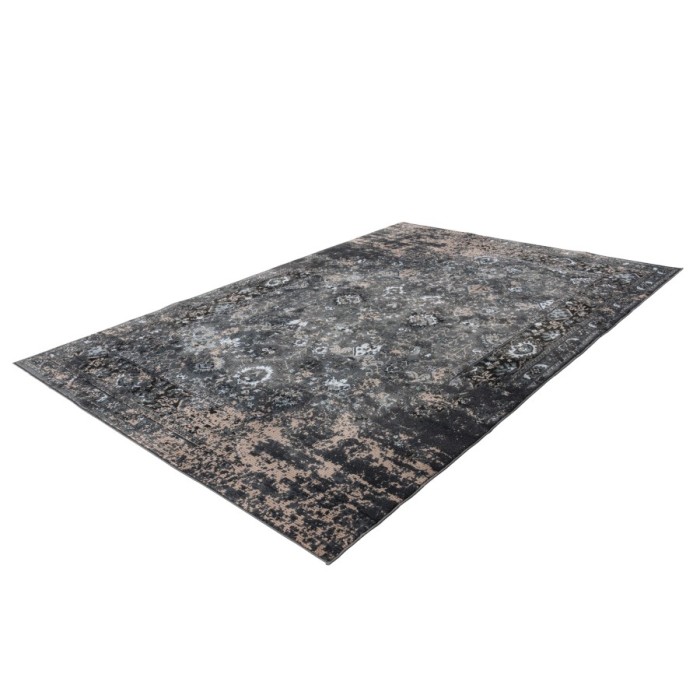 Tapis 290x200cm, design G708A coloris bleu pétrole - Confort et élégance pour votre intérieur