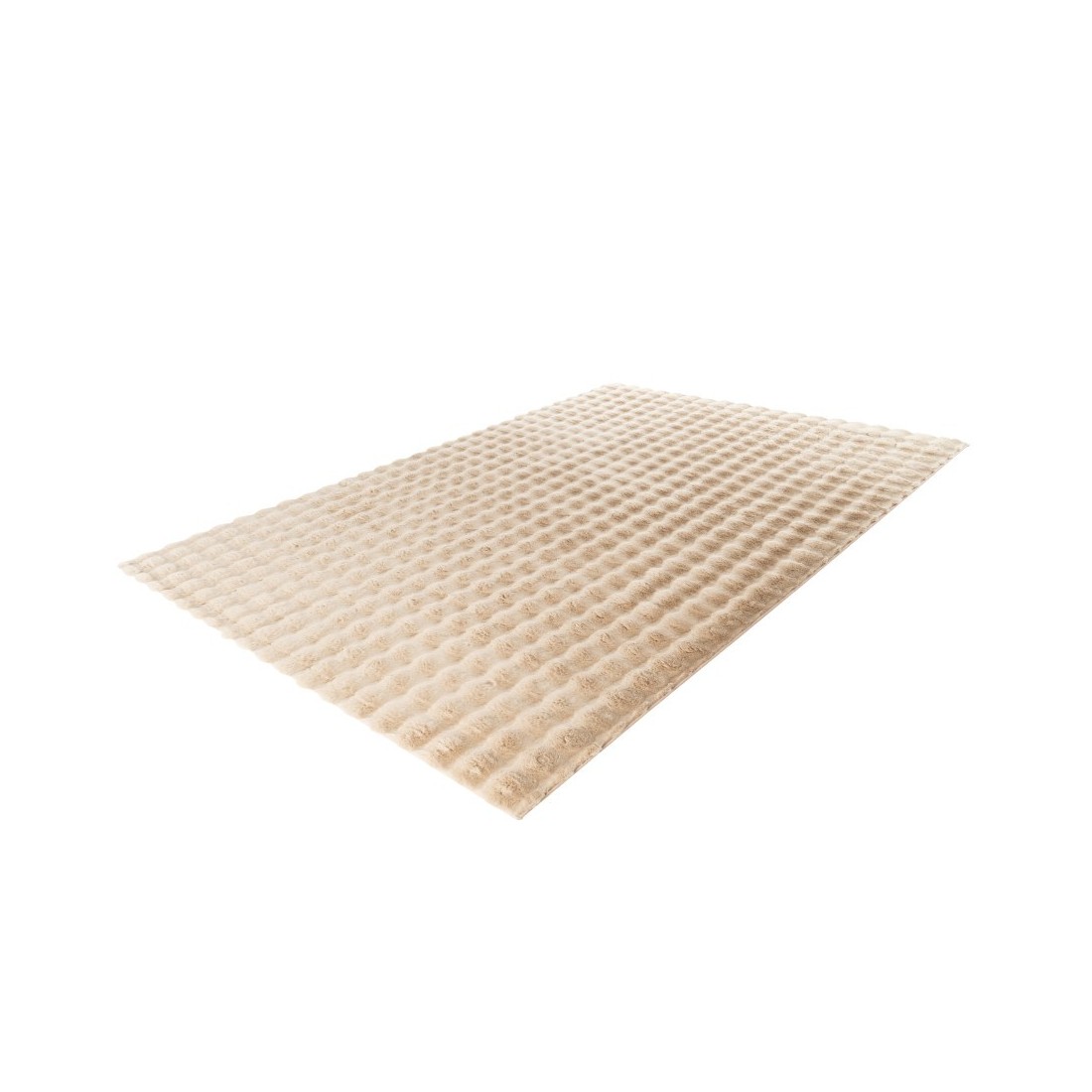 Tapis 150x80cm, design H008Y coloris beige - Confort et élégance pour votre intérieur