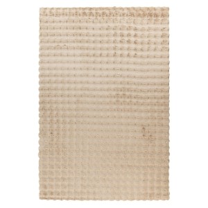 Tapis 150x80cm, design H008Y coloris beige - Confort et élégance pour votre intérieur
