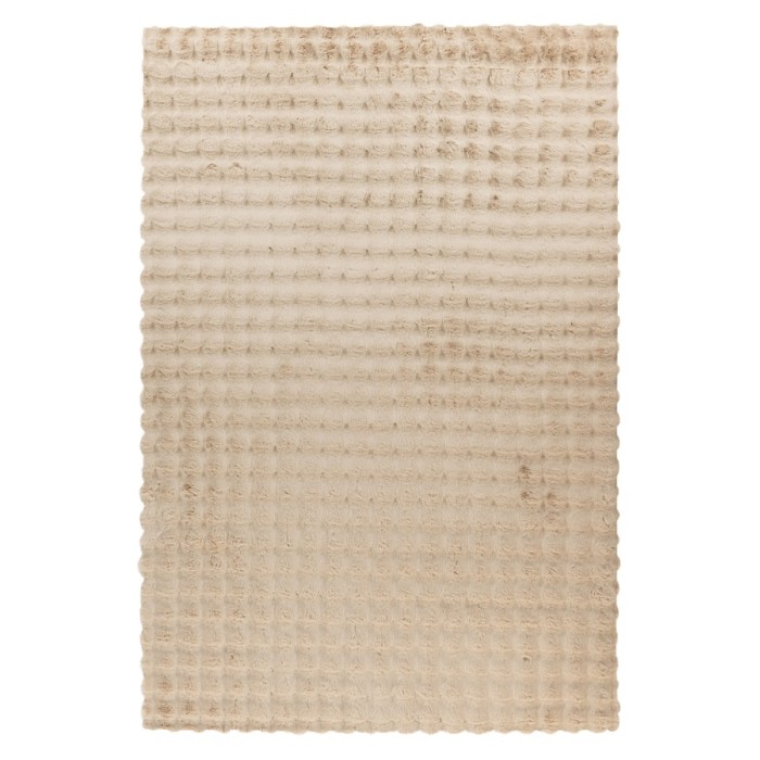 Tapis 170x120cm, design H008Y coloris beige - Confort et élégance pour votre intérieur