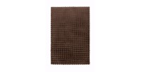 Tapis 150x80cm, design H008Y coloris taupe foncé - Confort et élégance pour votre intérieur