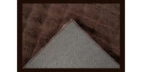 Tapis 290x200cm, design H008Y coloris taupe foncé - Confort et élégance pour votre intérieur