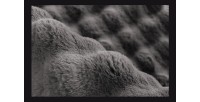 Tapis 230x160cm, design H008Y coloris graphite - Confort et élégance pour votre intérieur