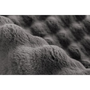 Tapis 230x160cm, design H008Y coloris graphite - Confort et élégance pour votre intérieur