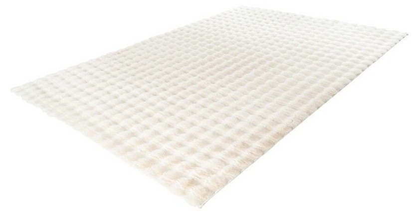 Tapis 150x80cm, design H008Y coloris ivoire - Confort et élégance pour votre intérieur