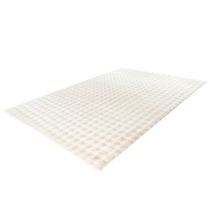 Tapis 150x80cm, design H008Y coloris ivoire - Confort et élégance pour votre intérieur
