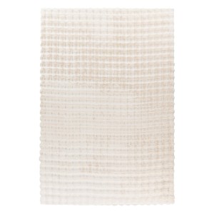 Tapis 150x80cm, design H008Y coloris ivoire - Confort et élégance pour votre intérieur
