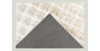 Tapis 230x160cm, design H008Y coloris ivoire - Confort et élégance pour votre intérieur