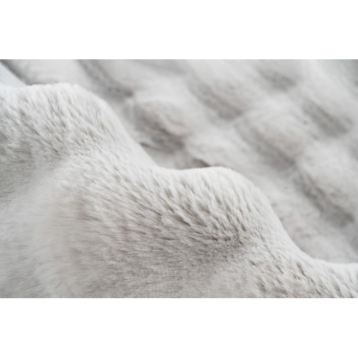 Tapis 150x80cm, design H008Y coloris argent - Confort et élégance pour votre intérieur