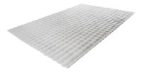 Tapis 290x200cm, design H008Y coloris argent - Confort et élégance pour votre intérieur