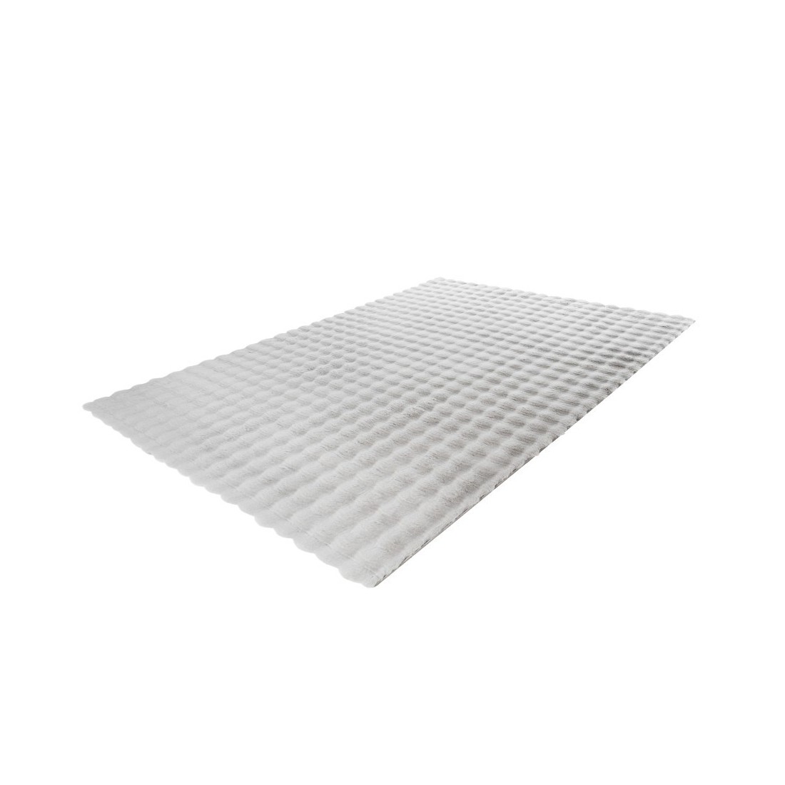 Tapis 290x200cm, design H008Y coloris argent - Confort et élégance pour votre intérieur