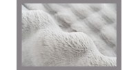 Tapis 290x200cm, design H008Y coloris argent - Confort et élégance pour votre intérieur