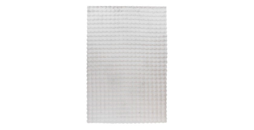 Tapis 290x200cm, design H008Y coloris argent - Confort et élégance pour votre intérieur