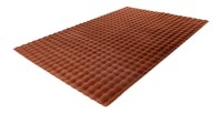 Tapis 150x80cm, design H008Y coloris rouge terracotta - Confort et élégance pour votre intérieur