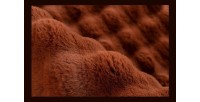 Tapis 150x80cm, design H008Y coloris rouge terracotta - Confort et élégance pour votre intérieur