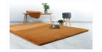 Tapis 150x80cm, design H008N coloris ambré - Confort et élégance pour votre intérieur
