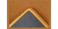 Tapis 150x80cm, design H008N coloris ambré - Confort et élégance pour votre intérieur