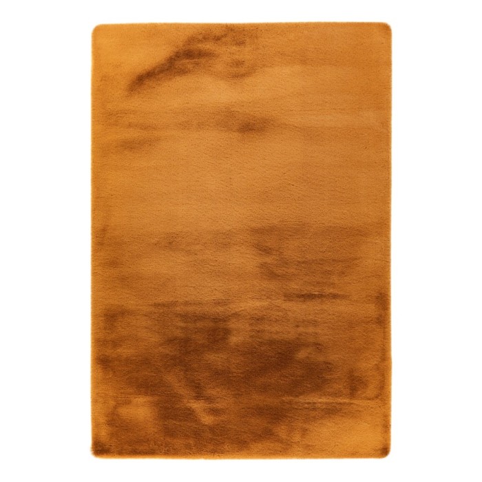Tapis 150x80cm, design H008N coloris ambré - Confort et élégance pour votre intérieur