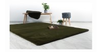 Tapis 150x80cm, design H008N coloris vert basilic - Confort et élégance pour votre intérieur