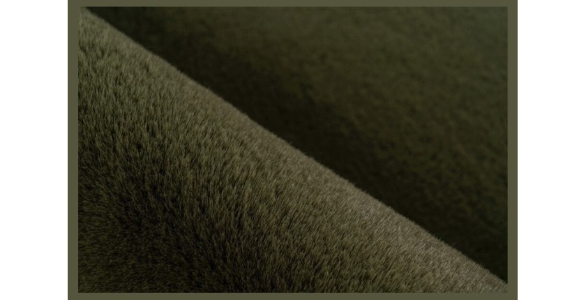 Tapis 150x80cm, design H008N coloris vert basilic - Confort et élégance pour votre intérieur