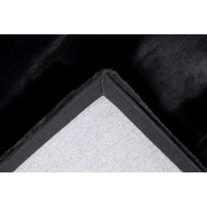 Tapis 150x80cm, design H008N coloris noir - Confort et élégance pour votre intérieur
