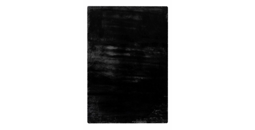 Tapis 150x80cm, design H008N coloris noir - Confort et élégance pour votre intérieur