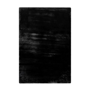 Tapis 170x120 cm, design H008N coloris noir - Confort et élégance pour votre intérieur
