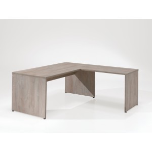 Ensemble de 5 meubles de bureau professionnel coloris chêne brut collection YUKON.