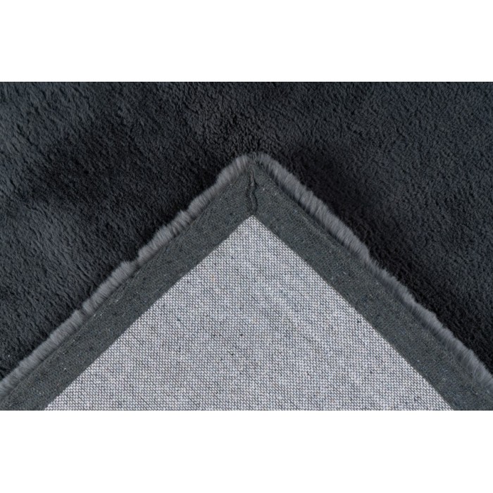 Tapis 150x80cm, design H008N coloris graphite - Confort et élégance pour votre intérieur